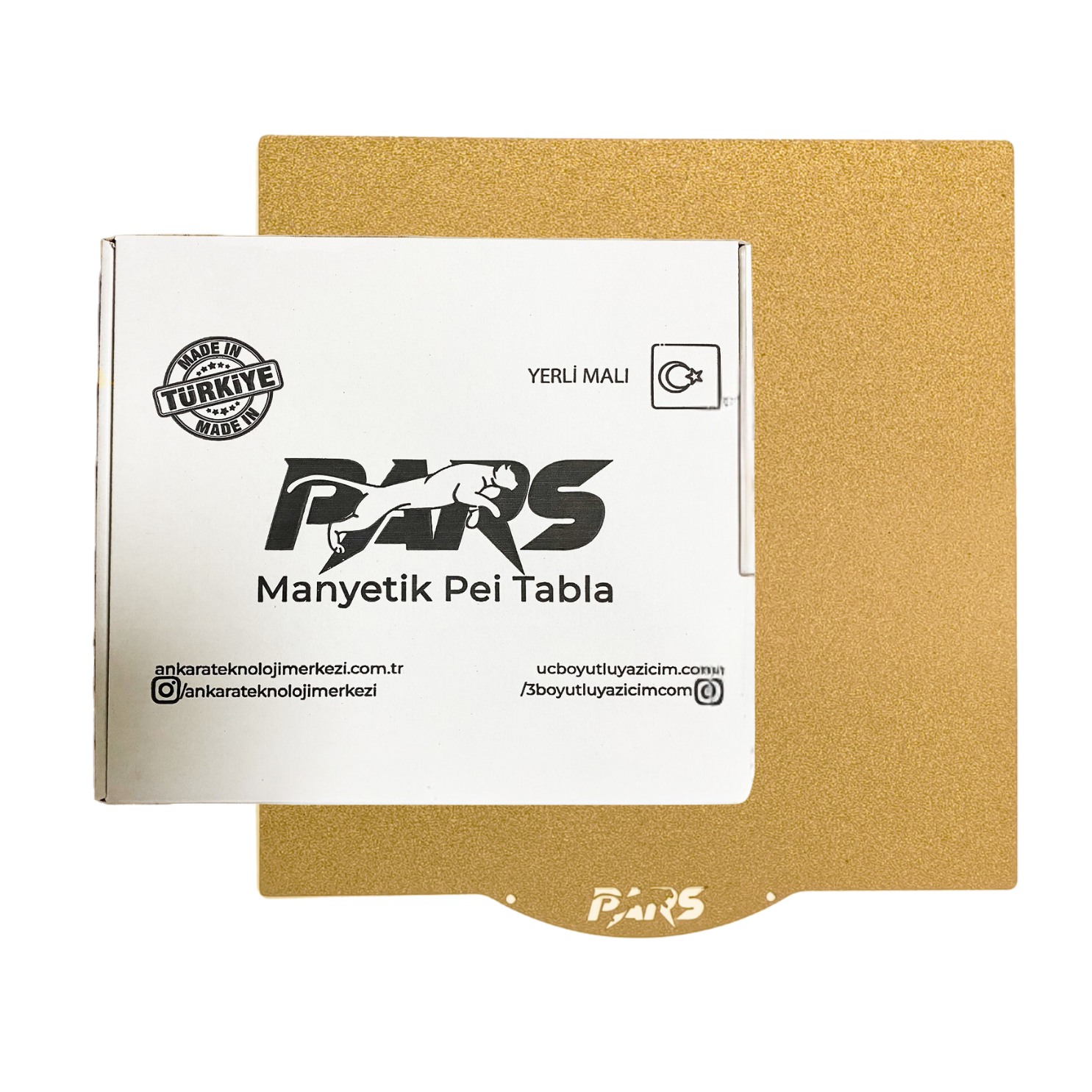 Creality K2 Plus/K2 Plus Combo Pei Tabla - 370x370 mm 